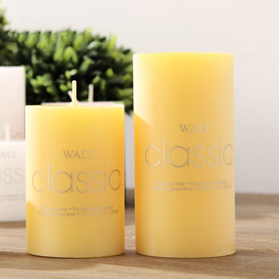 Velas perfumadas Pilar decorativo luz de vela humo libre candelitas brillantes para bodas de cumpleaños vacaciones románticas 5LZ024