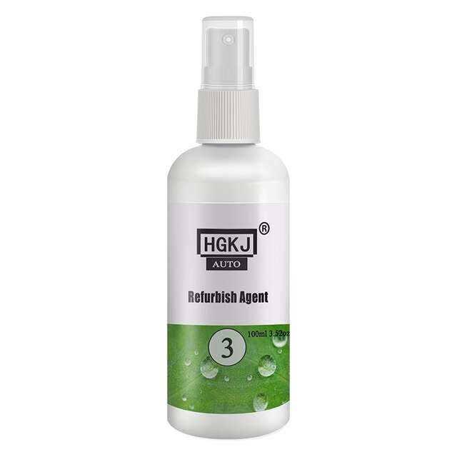Autostoel Leer Restoreration Plastic Herstellen Vernieuwen Spuiten Auto Interieur Restorer Lederen Conditioner Auto Accessoires: 100ML