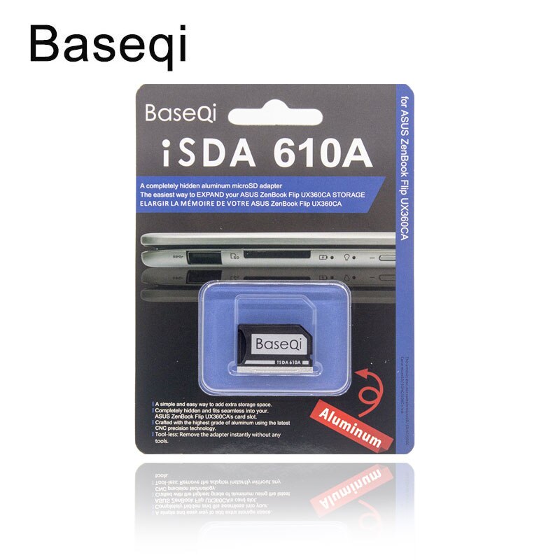 Promotionele Originele Baseqi Ninja Stealth Drive voor Asus ZenBook Flip ux360CA microSD Adapter miniDrive voor Asus Laptop