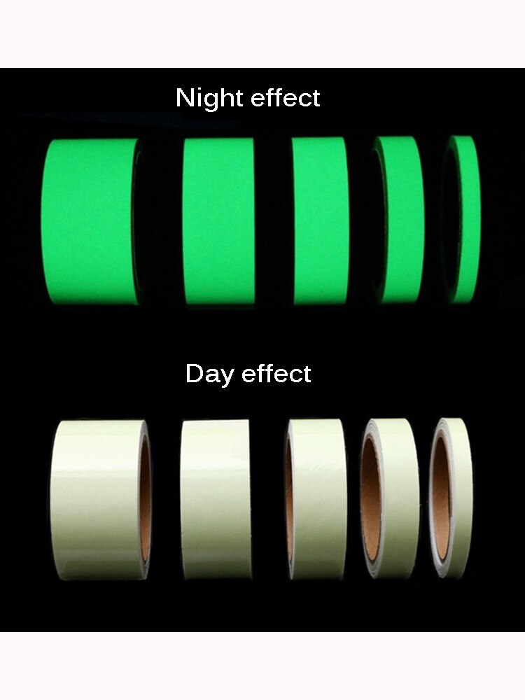 3M Glow In Dark Luminous Tapes Night Vision Wall Sticker Self Adhesive Fluorescent Safety Warning Tape Emergency Stickers