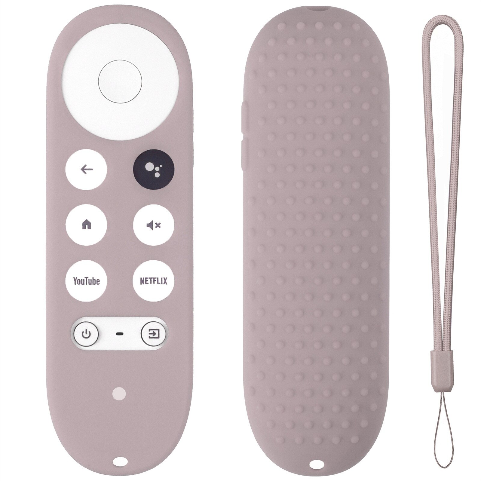 top selling Silicone Protective Case for Chrome-cast with Google TV Remote ShockProof Cover Support and: E