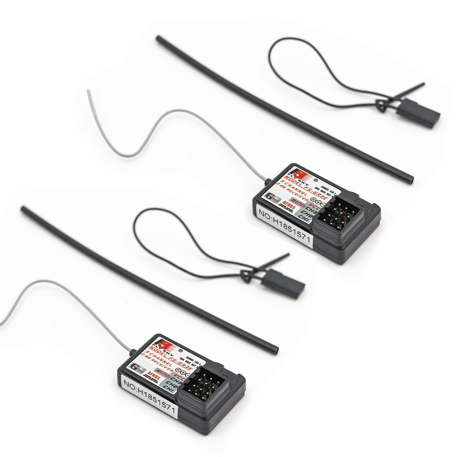 Récepteur Flysky FS-GR3E AFHDS 2.4G 3CH pour bateau de voiture RC FS-GT2 FS-GT2B FS-GT3B FS-GT3C FZ-IT4S