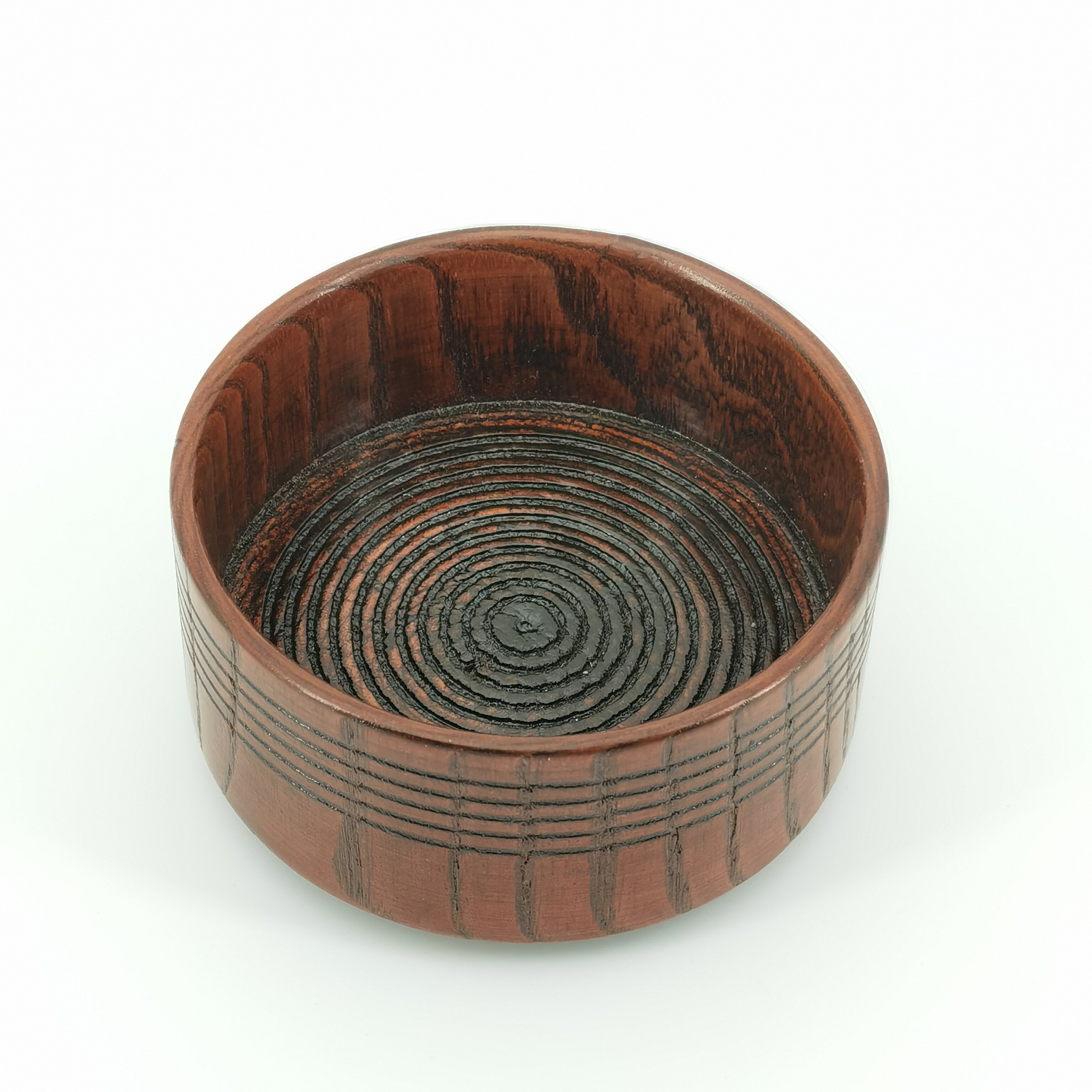 ARCHIBALD Handcrafted Shaving Wood Soap Bowl Thread Bottom Wide Mouth Best Shaving Lather Bowl &amp; Mugs Face Cleaning Tools