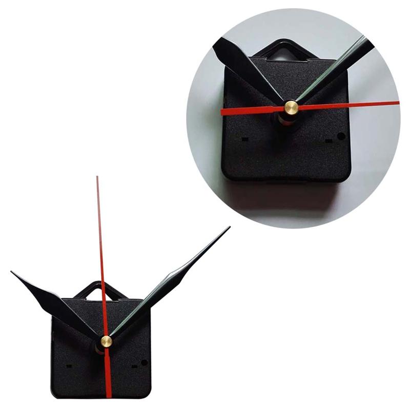 Stille Klok Beweging Kits Klok Mechanisme Onderdelen Zonder Batterij Voor Klok Vervanging Reparatie Onderdelen Een Klok Core En 3 Pointers