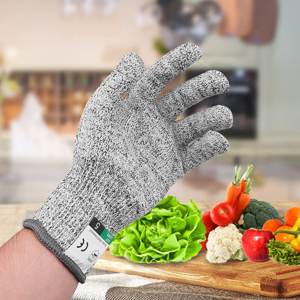Anti-cut Gloves Working Safety Glove Food Grade Protection Safety Kitchen Cuts Resistant Gloves