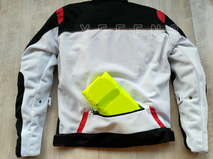 Motorcycle Sports Textile Summer Mesh Blue Red Riding Jacket for YAMAHA Racing Sportswear Motorbike Clothing