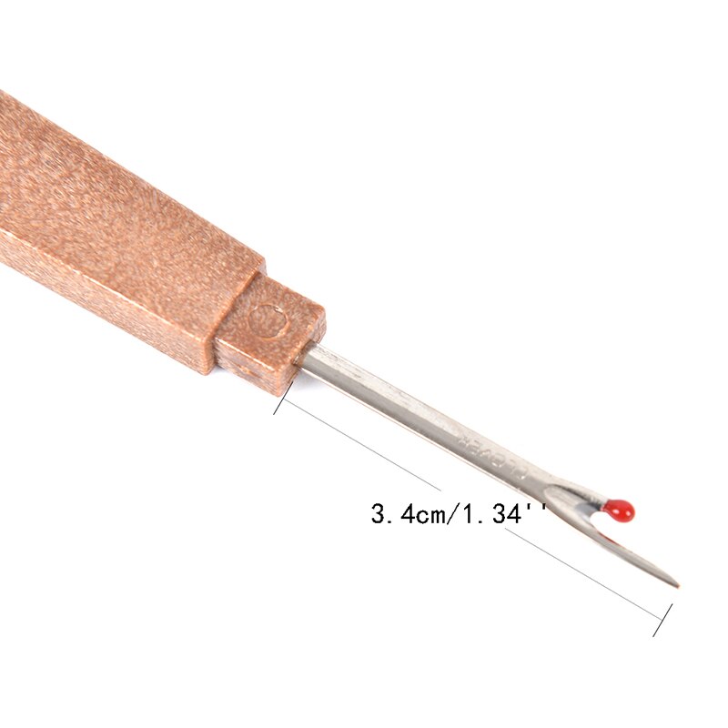 2/4PCS Seam Ripper Stitch Picker Unpicker Thread Cutter Sewing Tool & Cap