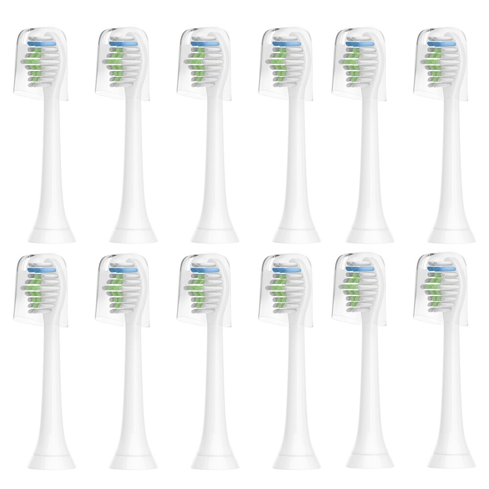 Cabezales de cepillo de dientes para HX6511, HX9362, HX6013, HX6063, HX3110, HX3212, HX6231, HX6631, HX6711, HX6721, HX8911, 8, 12, 16, 20 unidades: Naranja