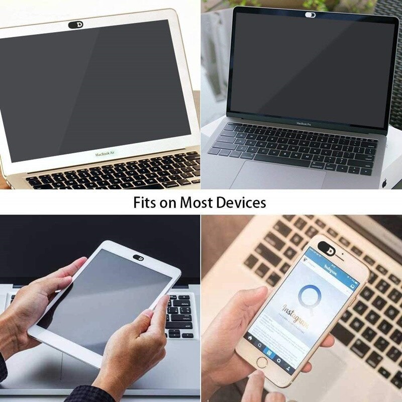 SIANCS WebCam Macchina Fotografica Della Copertura Universale Privacy Copertura di Plastica Per Smartphone Computer Portatile Del PC Del Telefono Mobile Lente Privacy Sticker
