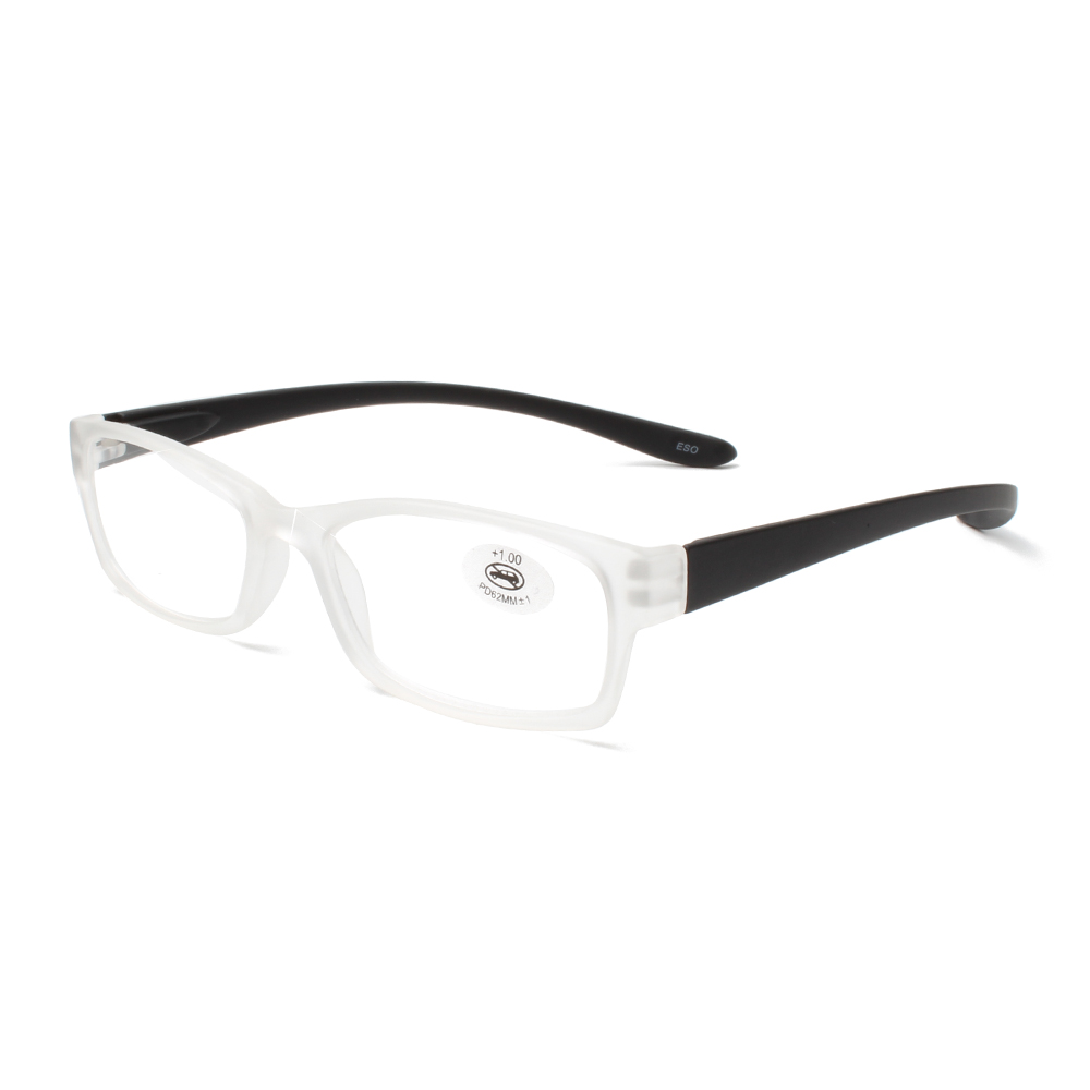 OUTMIX Lesbriller - Antirefleks HMC - CR-39 Glass 53mm - Unisex med lange stenger