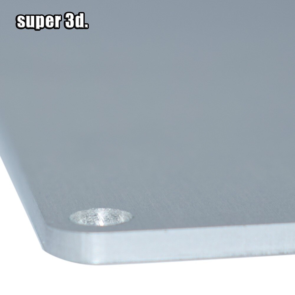 MK3 12V Upgraded Heatbed Aluminum Heated Bed 220mm*220mm*3mm for RepRap i3 hotbed plate support 3D Printer parts
