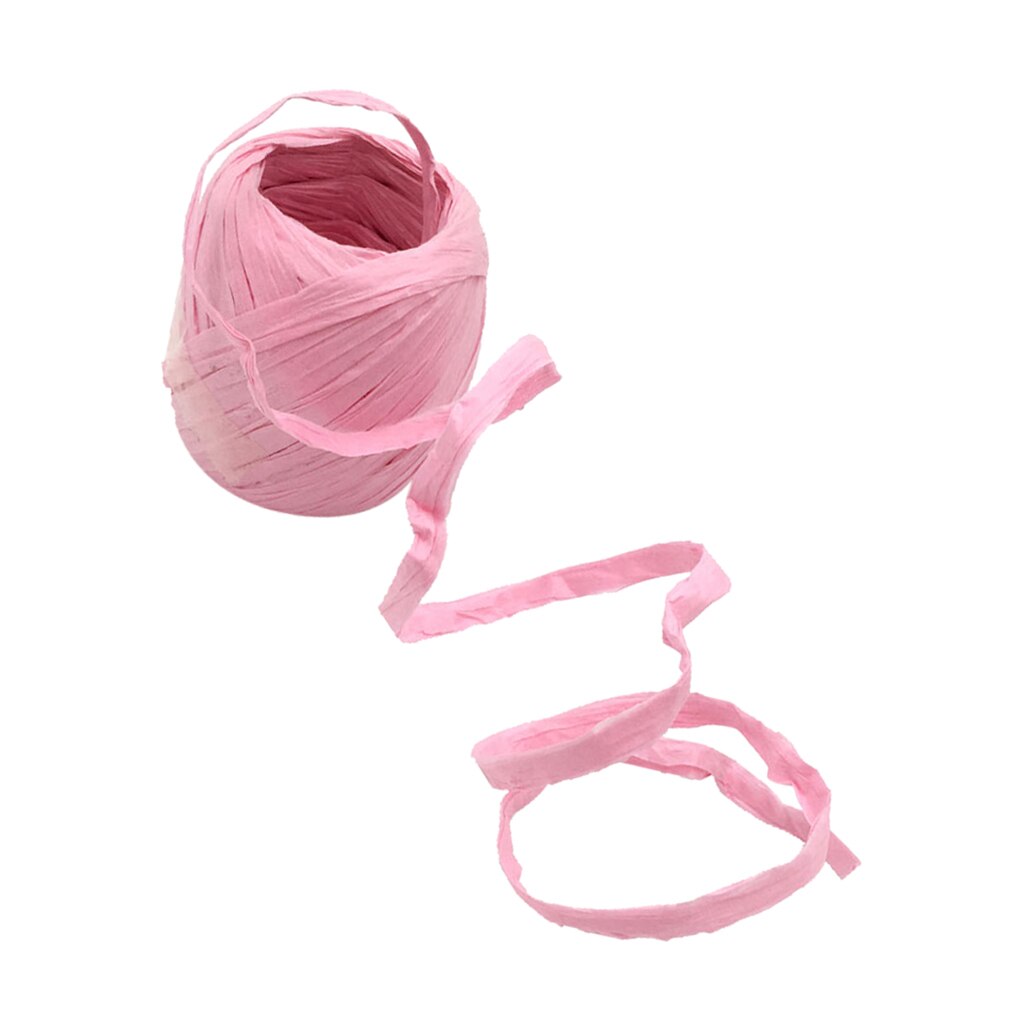 Raffia papier lint touw touw  ,1 rollen raffia lint/touw , 22 meter per rol, verpakking papier touw voor kerstmis