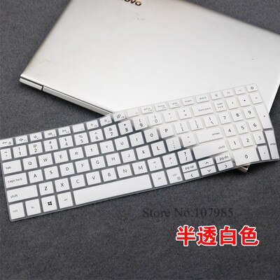 Für 15,6 "Dell Inspiron 15 5000 passen15 5590 5593 5598 7000 7590 7591 5584 1050 1650 15 zoll Laptop tastatur Abdeckung Haut Schutz: Weiß