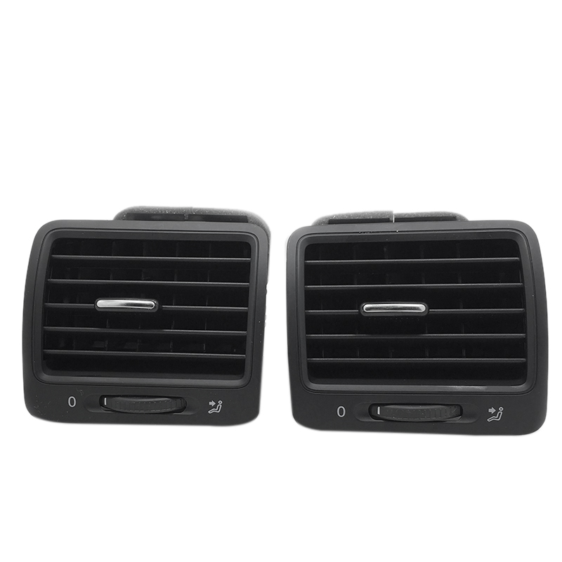 2 st bil vänster & höger sida luftkonditionering utloppsventil för golf 5 jetta  mk5 kanin 1 k 0 819 704 1 k 0819703