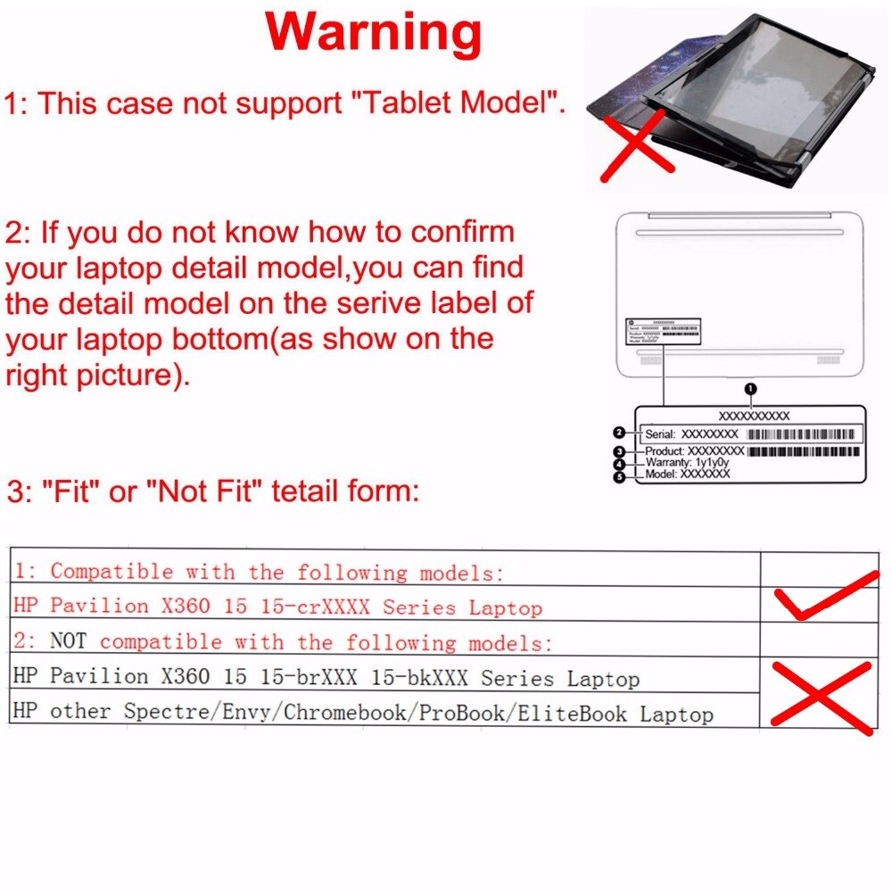 Alapmk Protective Case Cover For 15.6" HP Pavilion X360 15 15t 15-crXXXX Laptop [Not fit Other Models]
