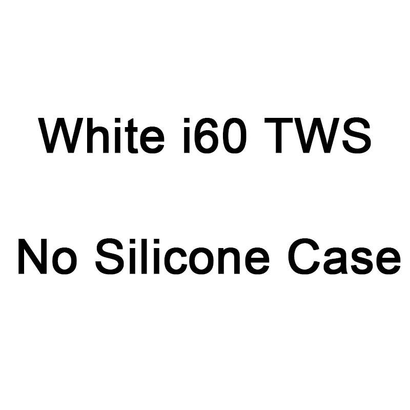 i60 Tws 1:1 air2 wireless bluetooth earphones Smart sensor super bass earphones 1536 PK W1 chip i10 i20 i12 i7s i30 TWS: White