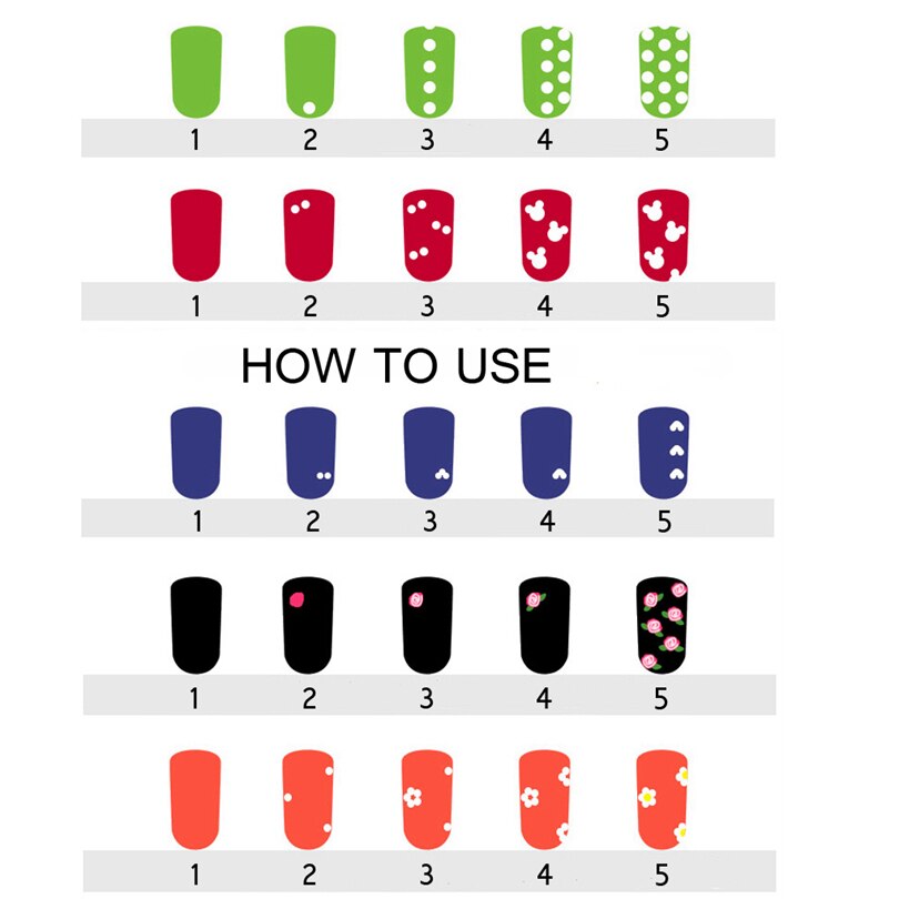 Brainbow 5 pièces 2 voies Nail Art pointage stylos vernis à ongles stylo à bille en aluminium marbleisation peinture Dot bricolage outils d'art des ongles