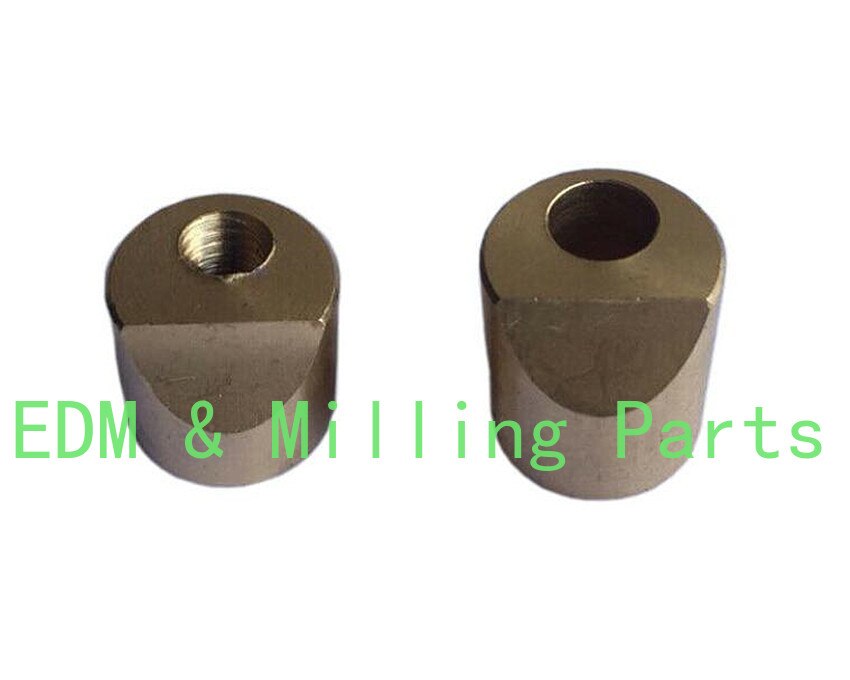 2pcs Milling Machine CNC Table Lock Handle 5/16 Brass Sleeve Vertical Mill For Bridgeport Mill Part B148+B153