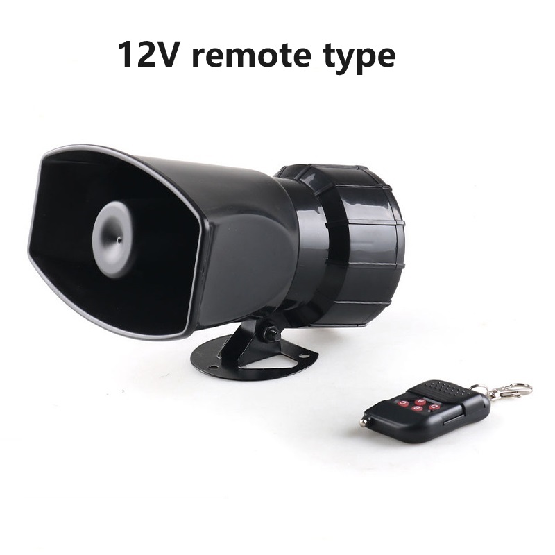 Auto Alarm Hupe 100w 125db mit Mikrofon laut DC 12V 24V Motorrad Sirene Fahrzeug LKW Warnung Lautsprecher Polizei Feuerwehr: Armee Grün
