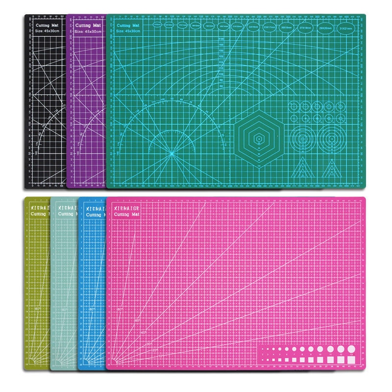 Cutting pad manual pad desktop rigid art cutting paper work hand curtain pad model anti-cutting pad engraving
