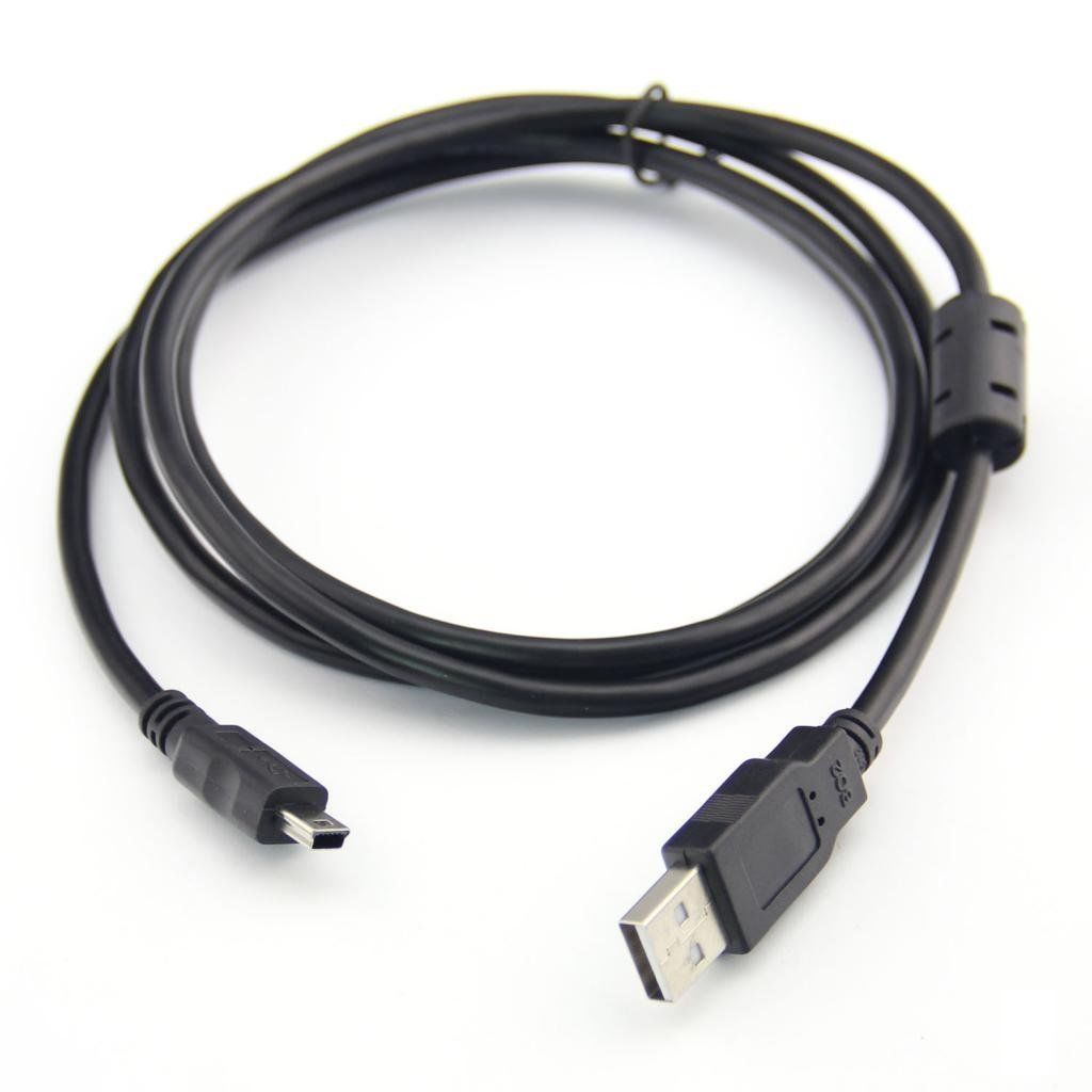 Câble d'interface USB pour Canon IFC-200U, IFC200U, IFC-500U, IFC500U, IFC-400PCU, IFC400PCU, IFC 400PCU et appareil photo numérique et caméscope