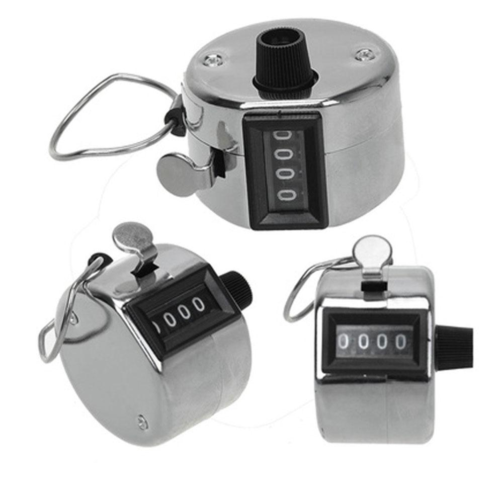 Portable with Light 4 Digit Number Golf Outdoors Mechanical Counter Buddha-Chanting Counter Home Counting Ring Counter