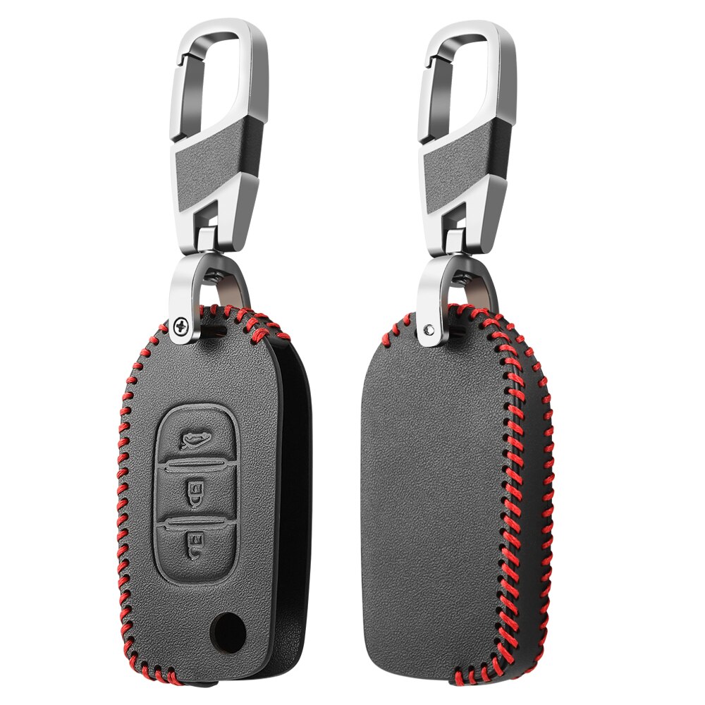 Nahkainen auton avainkotelo renault kadjar captur megane sandero stepway logan clio 5 arkana kansi avaimeton kaukosäädin