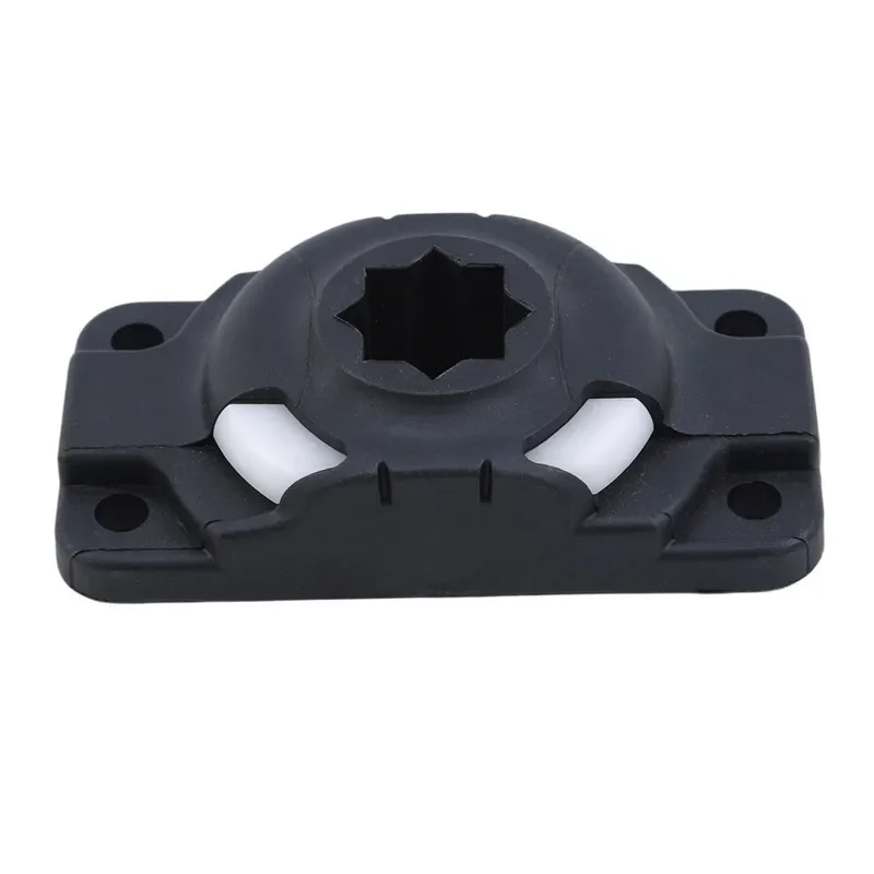 Suporte de haste de caiaque inflável, base de montagem, barco, canoa, trilho deslizante, acessórios de caiaque de nylon sem parafusos: Default Title