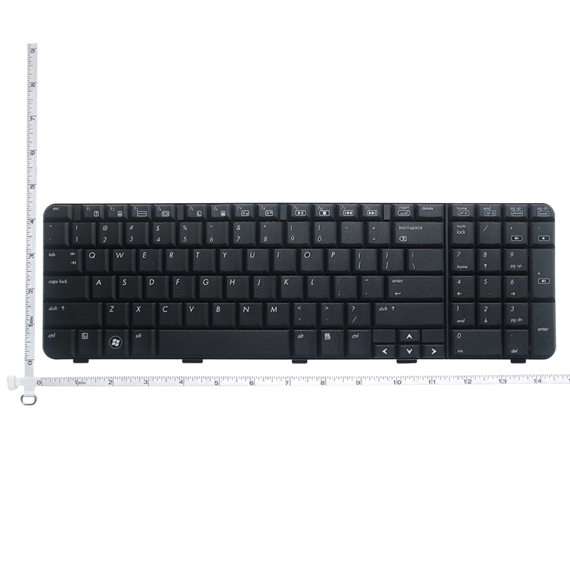 Us kannettavan tietokoneen näppäimistö hp pavilion  g71 compaq presario  cq71 cq71-100 cq71-200 cq71-300 englanti 517627-001 musta kehys 532809-001