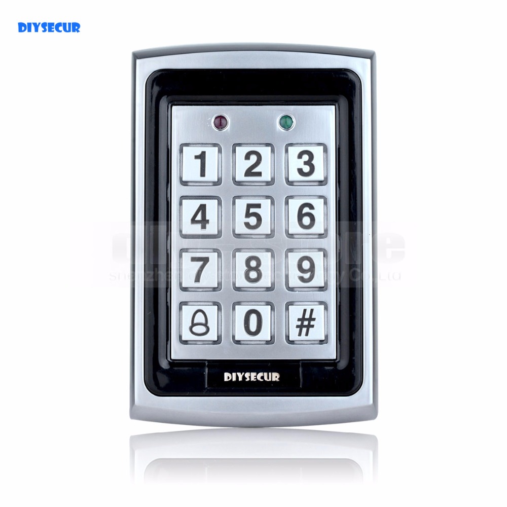 DIYSECUR RFID ID Card Reader Entry Metal Door Access Control System +10 ID Card Key Fobs Brand