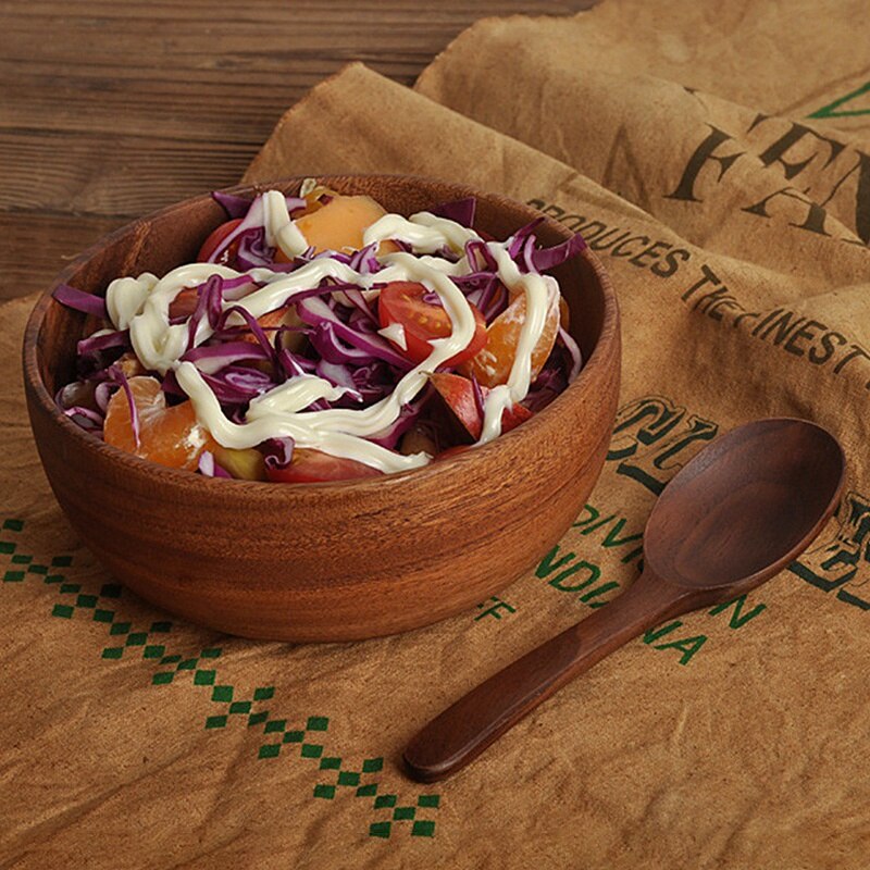 Akasie-tre til frukt, salater og nudler, salat-trebolle