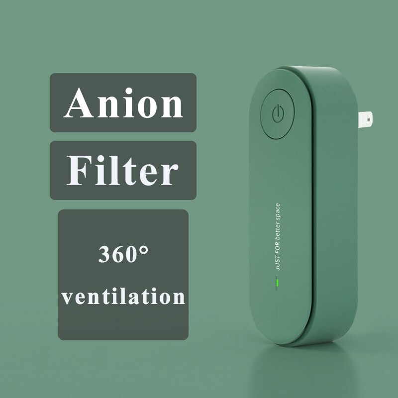 Ionizer Air Purifier For Home Negative Ion Generator Cleaner Remove Formaldehyde Smoke Dust Bathroom Purificador De Aire