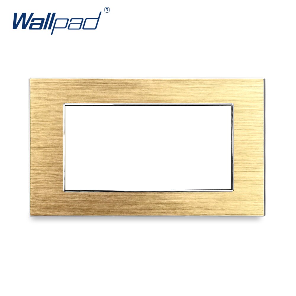 Wallpad PC Glass Aluminum Panel Frame Hotel Panel Frame 147*86mm Frames Panel Only