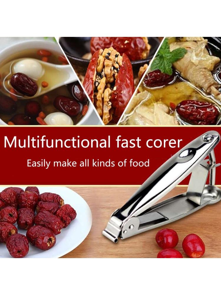 Cherry Pitter Tool 304 Rvs O Live Pitter Tool Plum Pitter Cherry Stone Remover Voor Make Cherry Sap Cherry