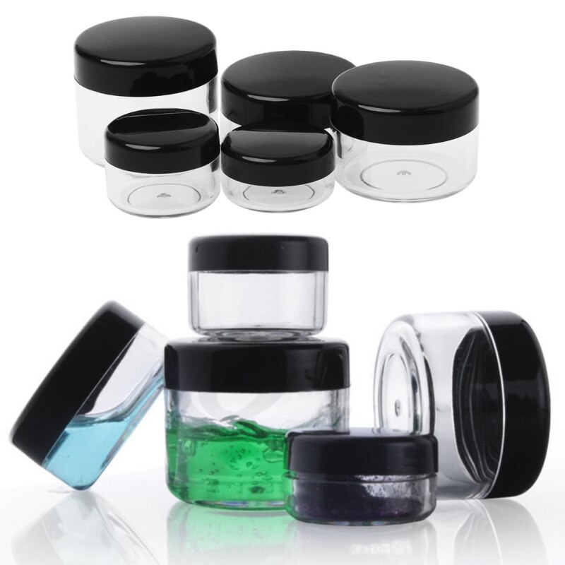 Makeup Jar Mini Sample Bottle Travel Cosmetic Pot Face Cream Container Nail Box 20g Household storage supplies