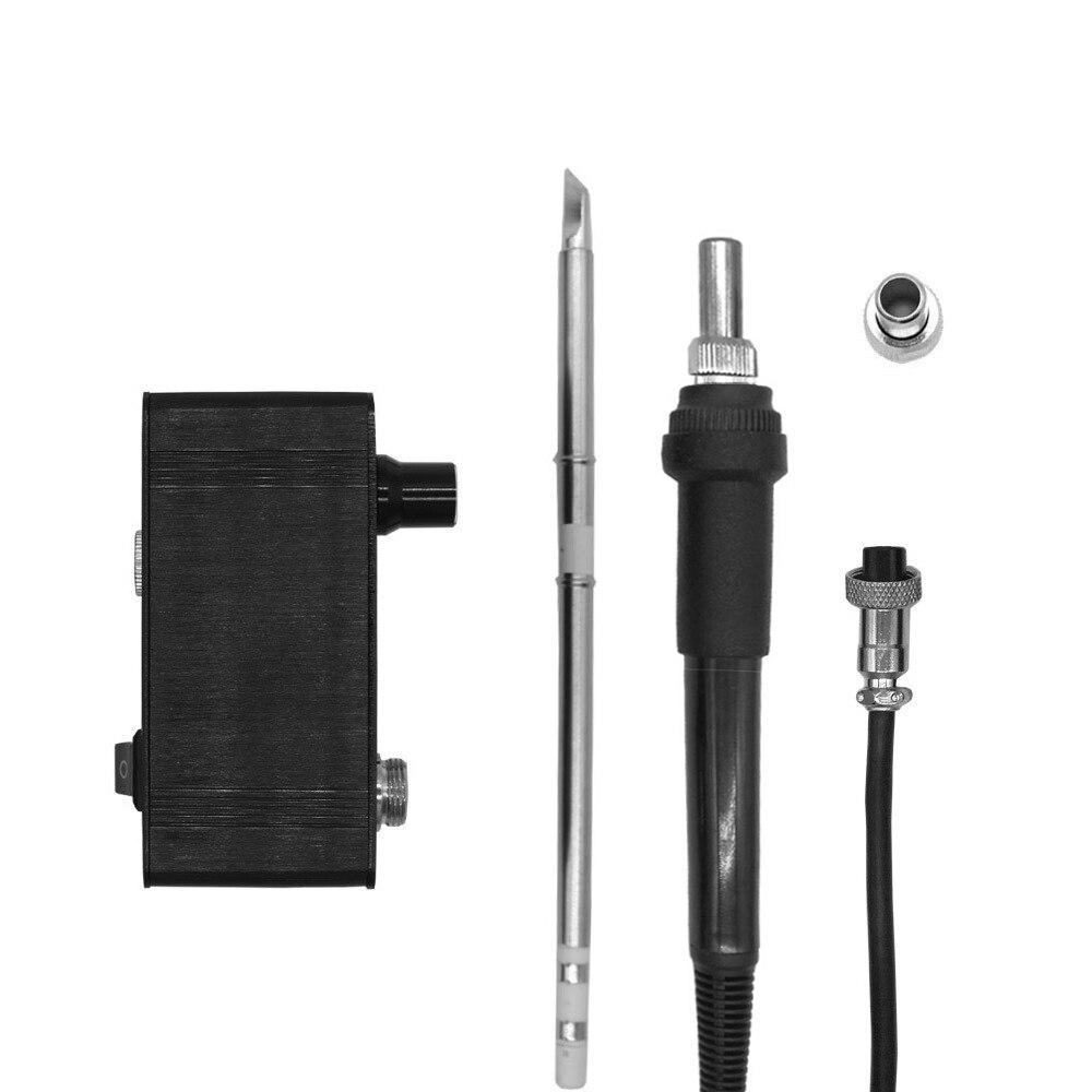 QUICKO Mini T12-942 Station de soudage Kit OLED bricolage soudure outils électriques soudage fer conseils régulateur de température avec poignée