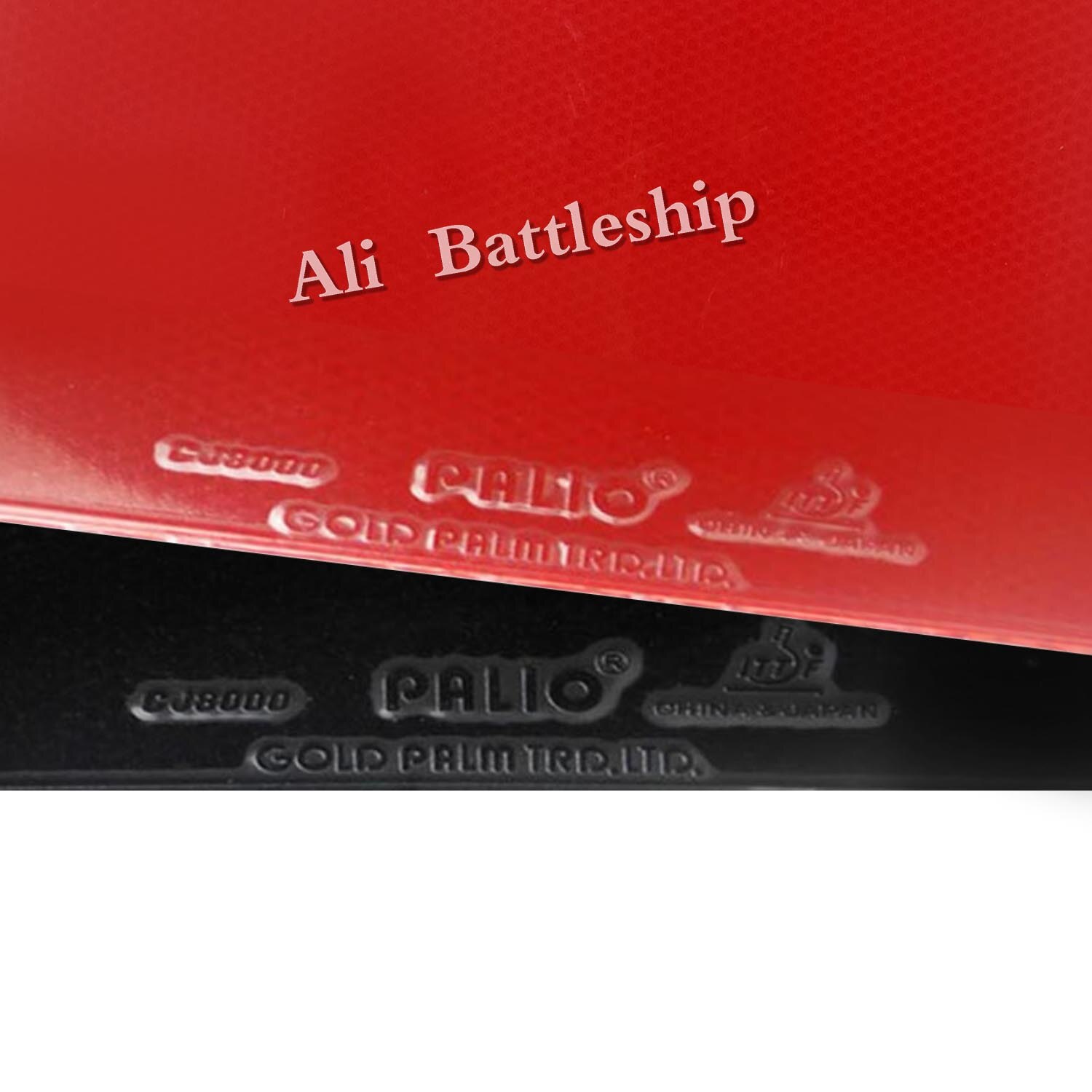 Original Palio CJ8000 (2-Side Loop Type) pips-in table tennis / pingpong rubber with sponge (H36-38)