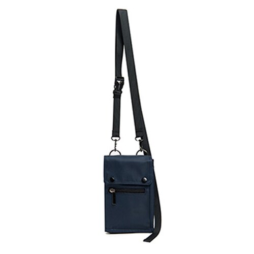 JIEROTYX sac de téléphone portable pochette d'épaule portefeuille Nylon universel portefeuille téléphone portable sac épaule femmes pas cher Discount: blue bag