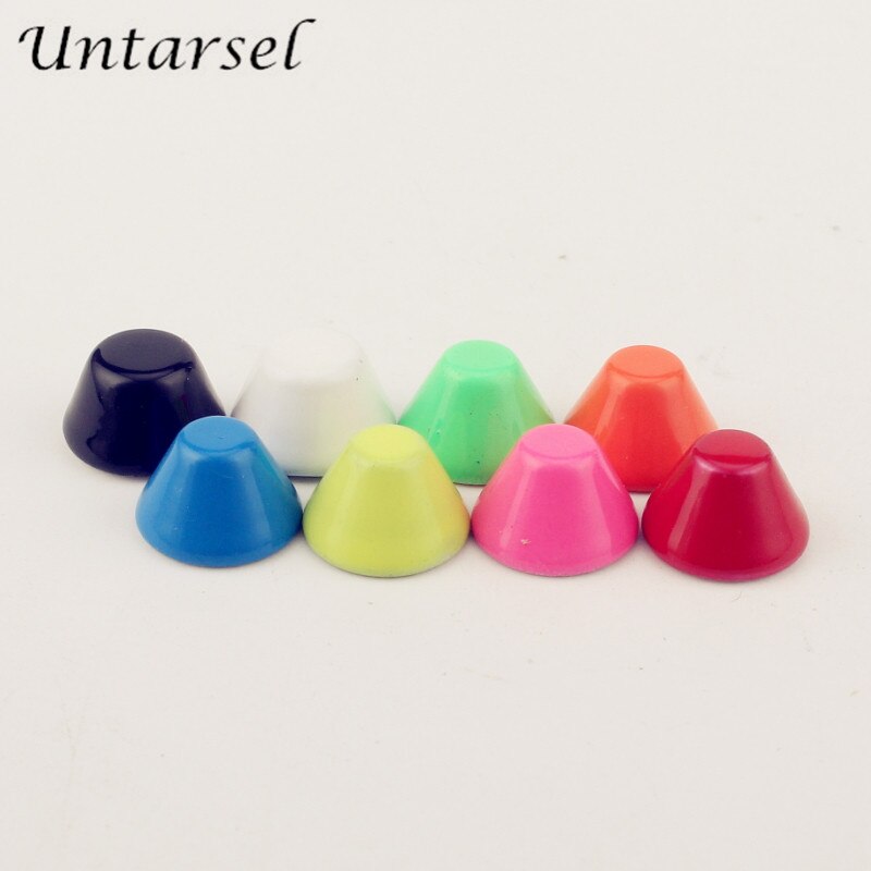 QUARKZMAN 200 sets lederen klinknagels 12 mm x 10 mm