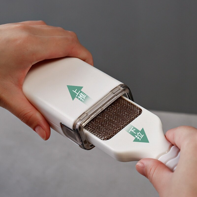Brosse de nettoyage antistatique pour textiles et vêtements, pour retirer la poussière, les peluches, les cheveux et les poils d'animaux