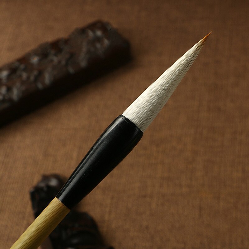 Chinese Calligraphy Pen Multiple Hair Chinese Painting Calligraphy Brushes Huzhou Ou Style Regular Script Brush PenTinta China