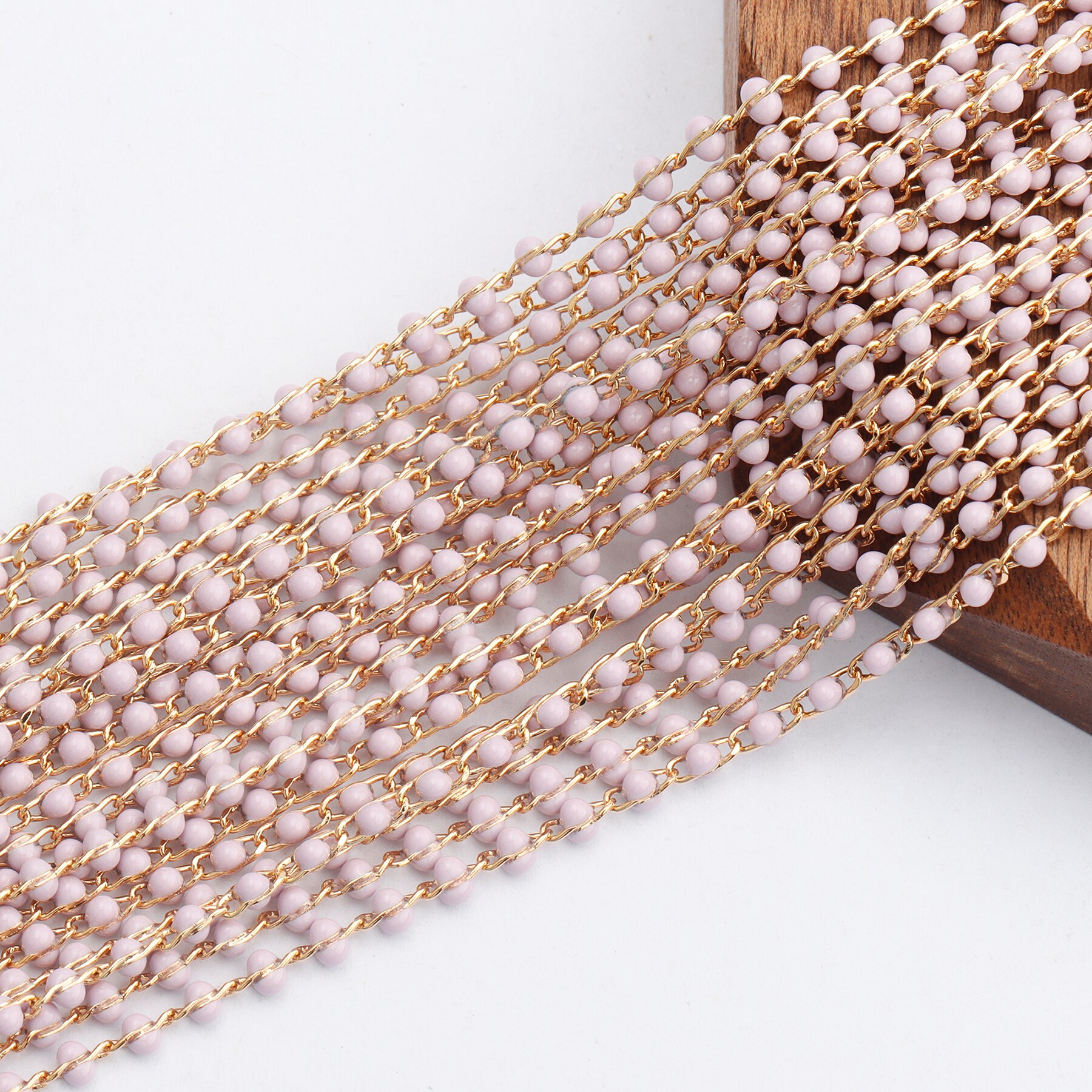 GUFEATHER C84,jewelry accessories,diy chain,18k gold plated,0.3 microns,hand made,jewelry making,diy bracelet necklace,2m/lot