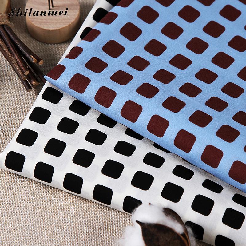 1,42 m * 2m Vorhang Stoff Baumwolle Leinen Stoff Textil Für Patchwork Tischdecke Sofa Handwerk Materialien Gitter Kleidung Stoff