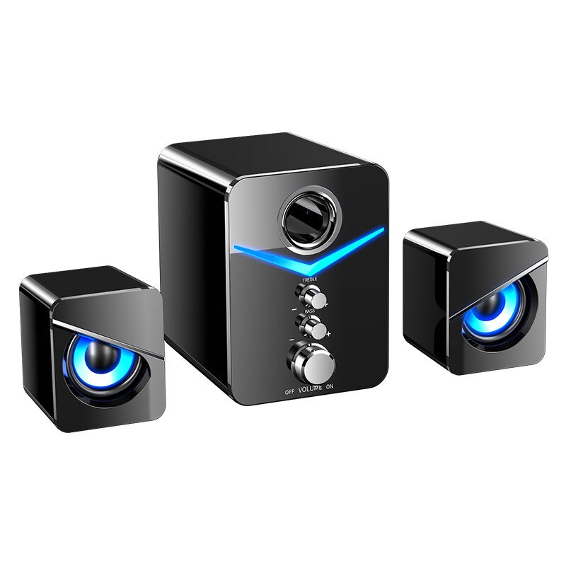 Bluetooth Speaker Box Desktop Laptop Wireless Computer Speakers Subwoofer Music USB Wired 3D Stereo Sound Surround Loudspeaker