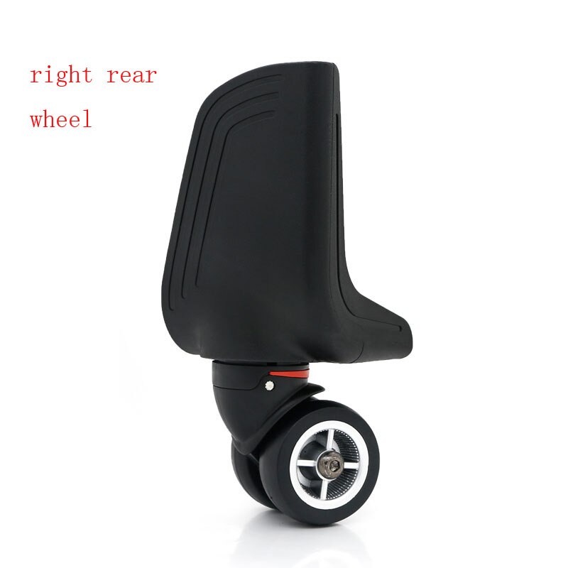 Guguluza roues de rechange pour bagages, pièces de réparation pour valises à roulettes noires, accessoires pour valises à roulettes  w078