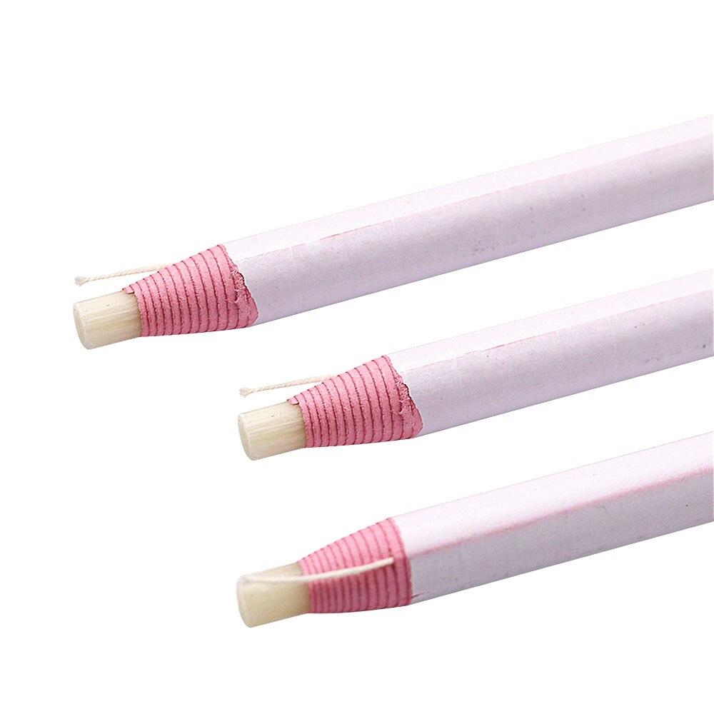 Sewing Mark Pencil Cut-free Tailor Pencil White Tailor's Chalk for Needlework DIY Dressmaker Fabric Marker Pen Sewing Tool