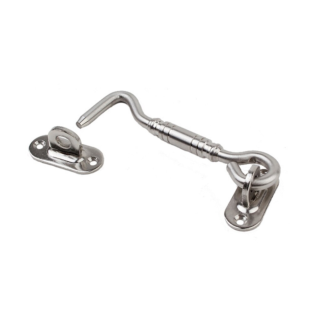 Durable Thicken Holder Catch Supply Window Stainless Steel Household Home Cabin Hook Eye Door Latch Ate Door Swivel Window Latch