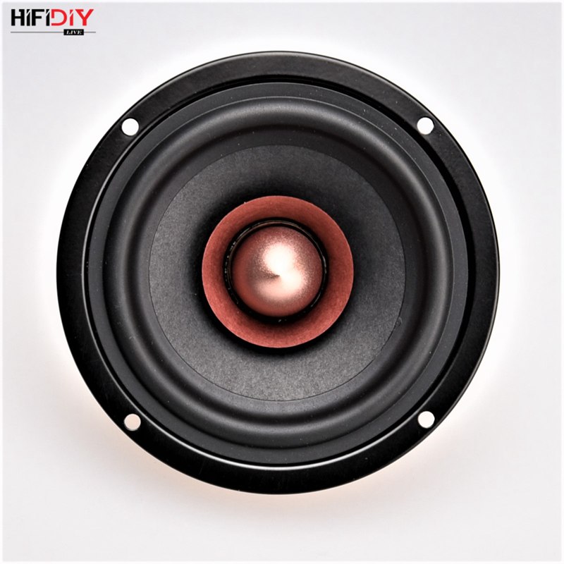 HIFIDIY LIVE Hi-Fi 4.5 inch DIY Volledige frequentie luidspreker unit 4 8OHM 50 w Neodymium magnetische Hoge Alto bass luidspreker QF4-116NS