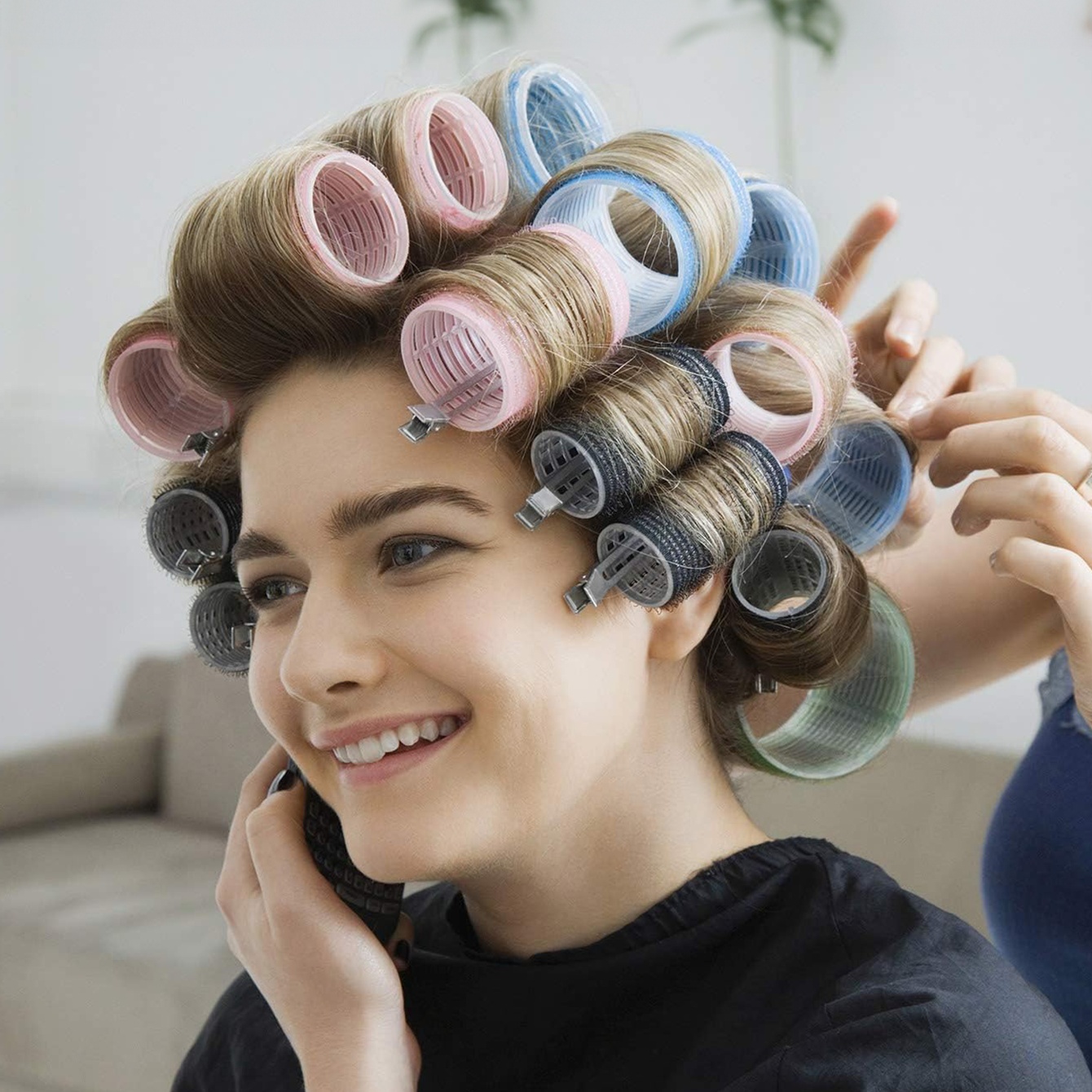 20-50pc stk. fast hårspenne i metall, sølvfarget, sømløs hårnål til dame, 4.5cm stk. stilige, myke hårklemmer, gjør-det-selv-frisørverktøy