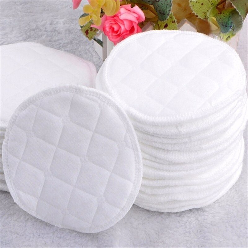 10 Stuks Drie Lagen Van Ecologische Katoen Wasbare Borstvoeding Pads Verpleging Pads Baby Borstvoeding Moederschap Mama